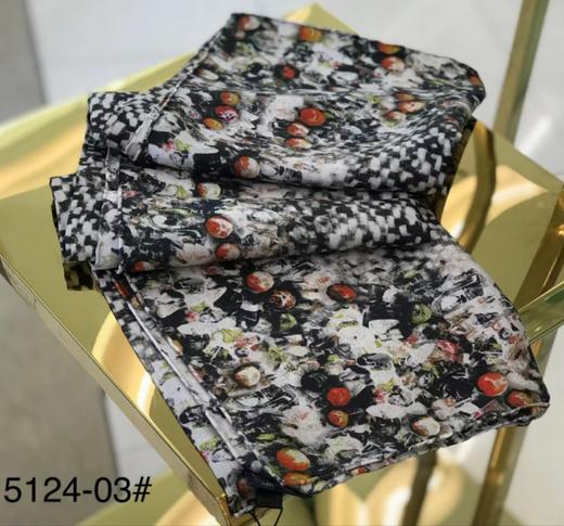 优品堂【清秀高雅】桑蚕丝90x90方巾 商品图4