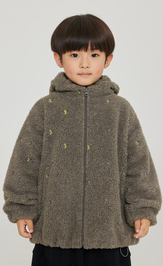 jnby  23年秋款 高级感刺绣针织仿皮草  1N9A11860 商品图6