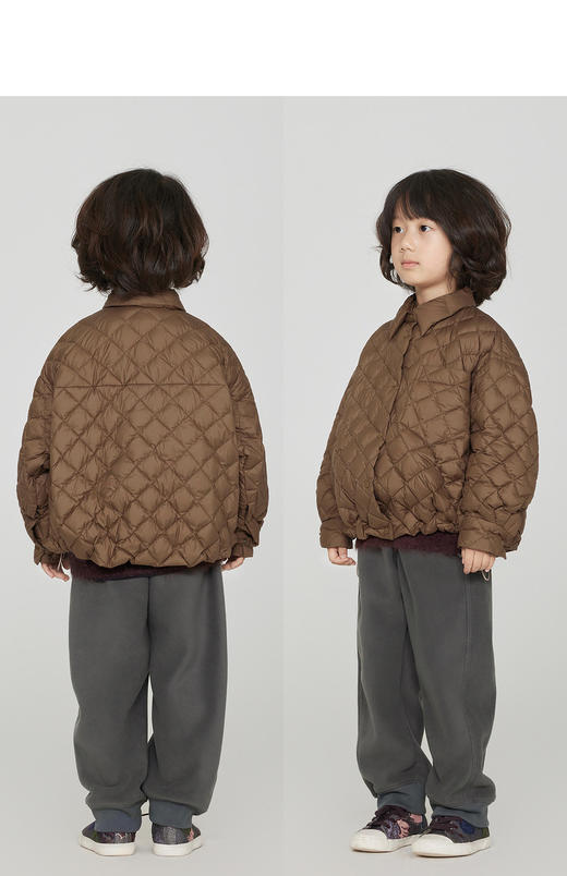 jnby  23年秋款  白鸭绒轻薄短款羽绒服  1N9C10060 商品图9