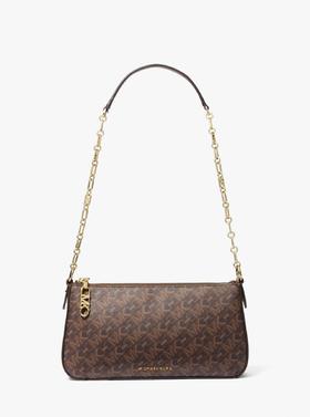 【精品】MICHAEL KORS Empire 中号老花单肩包