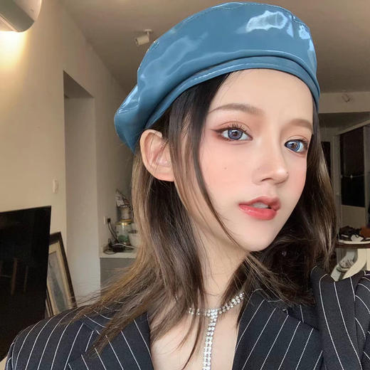 【中直径】Hancon --泪花蓝-14.2mm【年抛 0-800度 无525/575 】 商品图5