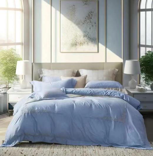 【富安娜】B座7F富安娜素绣床单四件/礼帽 商品图0