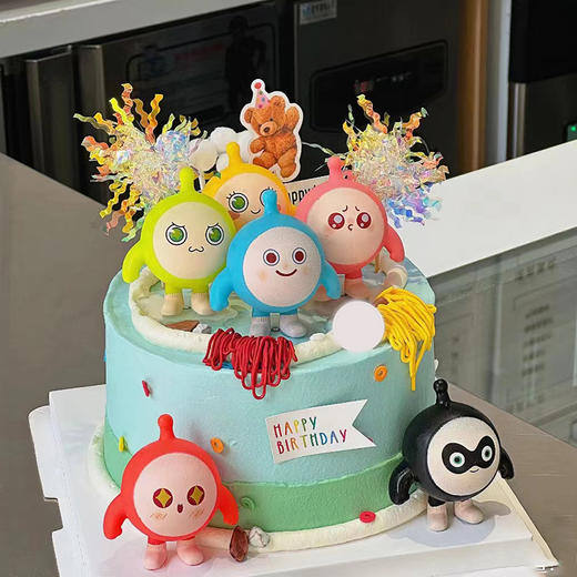 【蛋仔派对】- 儿童生日蛋糕 商品图1
