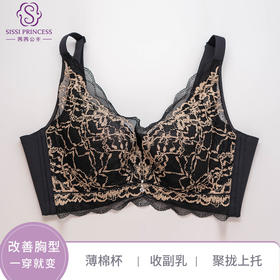 上托聚拢，收副乳，软钢圈遇尚调整型文胸