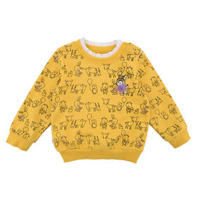 棉果果冬季女童圆领卫衣M422180219708