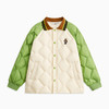 【MQD】童装儿童冬季时尚撞色菱格翻领羽绒服宝宝休闲外套9634W1355 商品缩略图2
