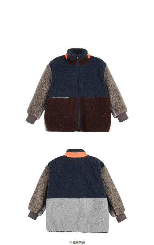 jnby  23年秋款 针织撞色保暖仿皮草  1N9A10190 商品图10