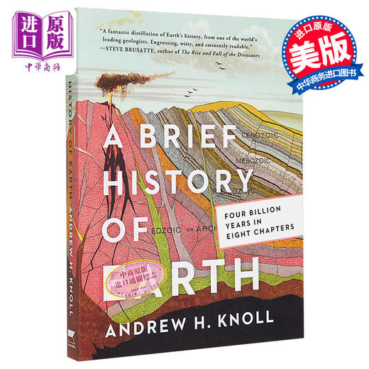 【中商原版】地球简史 A Brief History of Earth Four Billion Years in Eight Chapters 英文原版 Andrew H Knoll 商品图1