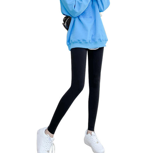 「两色可选！多功能芭比裤」鲨鱼裤黑色打底裤鲨鱼皮芭比裤紧身春夏外穿高腰九分裤瑜伽裤下装 商品图4