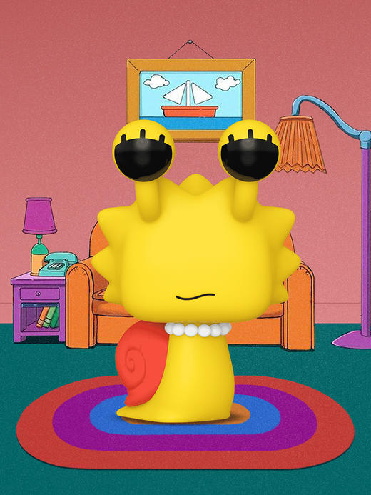 Funko POP Simpsons Snail Lisa辛普森一家蜗牛丽萨手办摆件 64359 商品图2