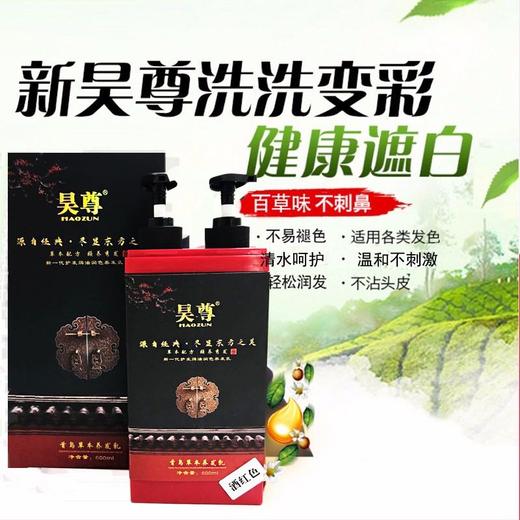 【草本配方】昊尊 新款植物染发剂 货号：B82423 商品图4