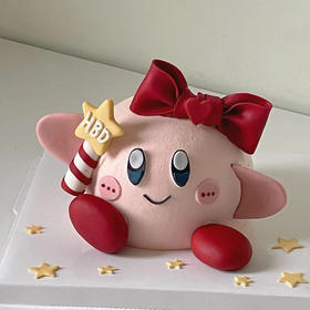 【星之卡比】- 儿童生日蛋糕