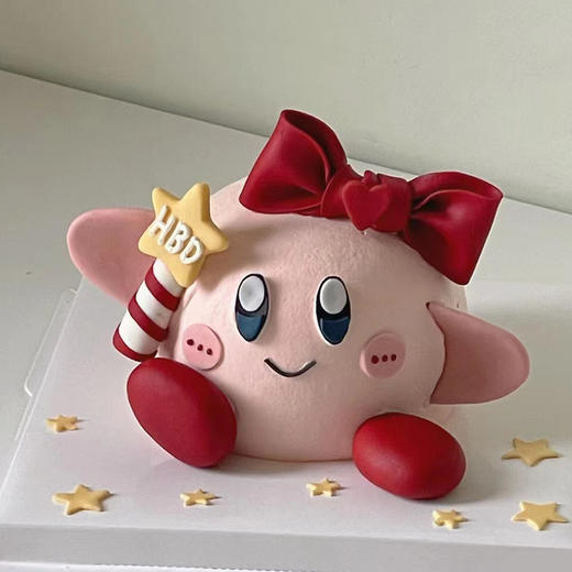【星之卡比】- 儿童生日蛋糕 商品图0