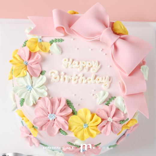 温柔粉氛围感·裱花蛋糕【B4541】 商品图2