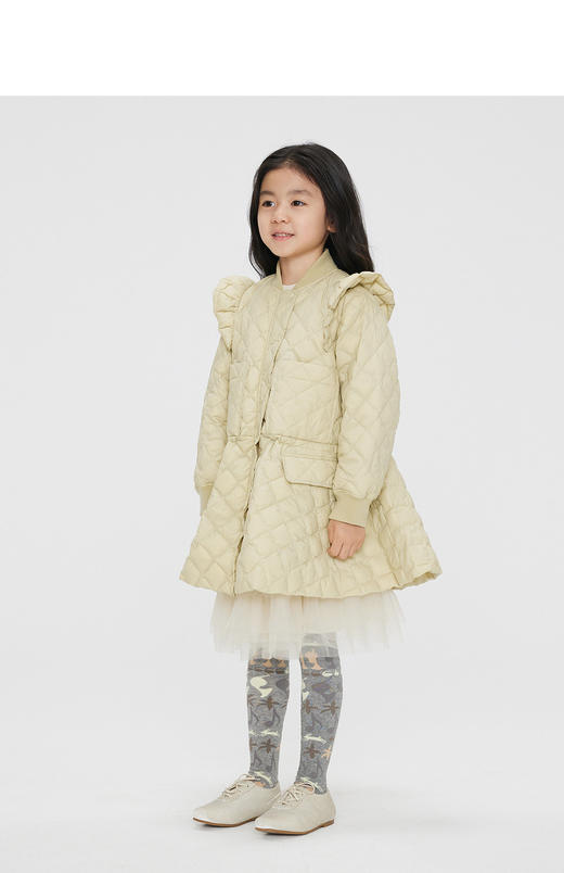 jnby  23年秋款  连体裙式轻薄中长款羽绒服  1N9C10080 商品图6