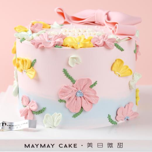 温柔粉氛围感·裱花蛋糕【B4541】 商品图3