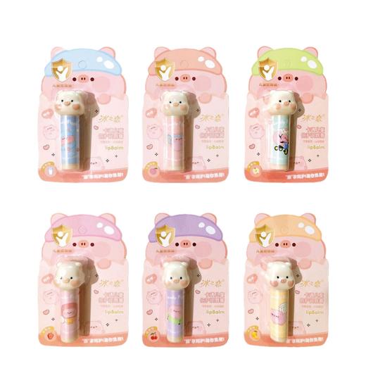 【买一送一❗️小猪佩奇儿童润唇膏】柔润滋养，保持你的唇部水润娇嫩。像雪花一样轻盈而不油腻，男女小孩口白宝宝护唇膏父亲节礼物新年礼盒年货礼盒 商品图2
