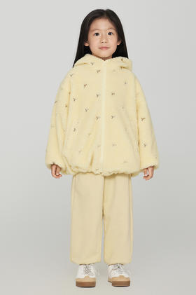 jnby  23年秋款 高级感刺绣针织仿皮草  1N9A11860