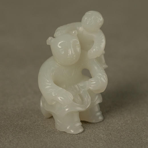 清 玉雕辈辈封侯挂件 商品图4