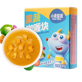 小鹿蓝蓝果蔬咖喱块80g