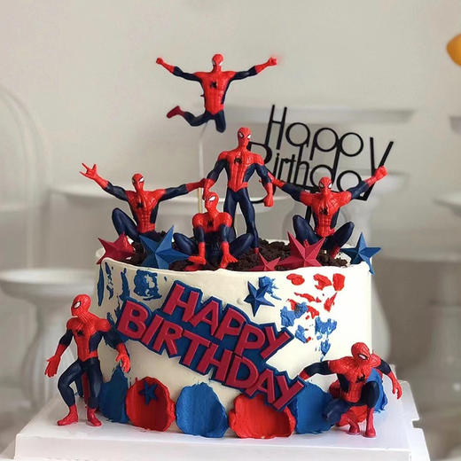 【蜘蛛侠】-生日蛋糕/儿童蛋糕 商品图1