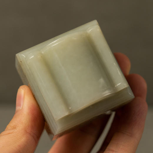 二十世纪 和田玉雕诗文印章 商品图4