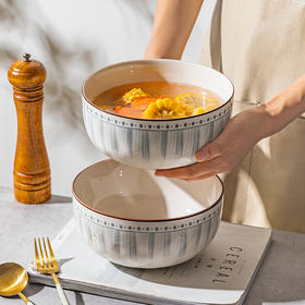 摩登主妇日式大汤碗家用2023新款高级感陶瓷汤盆个人专用泡面条碗