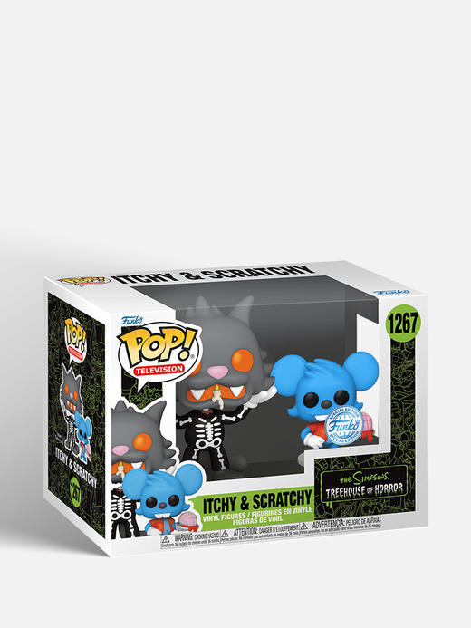 Funko POP Buddy Simpsons ItchyScratch辛普森一家猫鼠大战主题公园限定款手办摆件 65023 商品图4