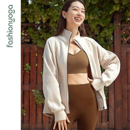 【捡漏不退换】F13853宽松拉链高领外套 商品图10