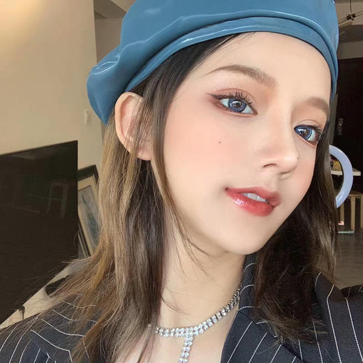 【中直径】Hancon --泪花蓝-14.2mm【年抛 0-800度 无525/575 】 商品图2