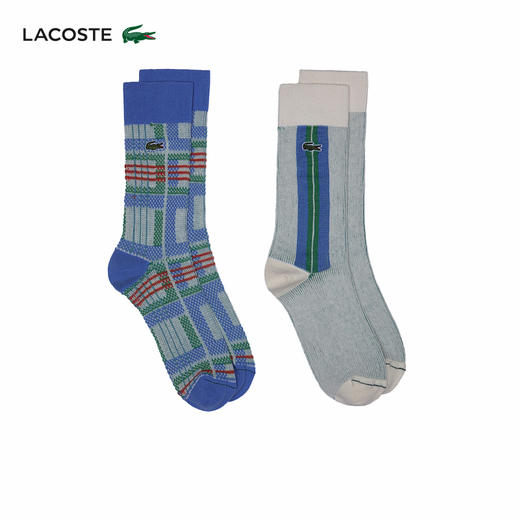 【海南专供价】Lacoste法国鳄鱼男女同款新款时尚百搭袜子RA6867-10 商品图1