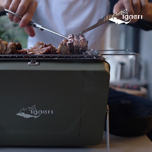 igneri小刺猬 户外便携折叠烤炉 商品图1