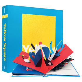黄色方形立艺术设计立体书 英文原版绘本 Yellow Square Classic Collectible Pop Up 儿童英语启蒙开发学习书籍 英文版进口原版书