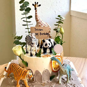 【动物世界】- 儿童生日蛋糕