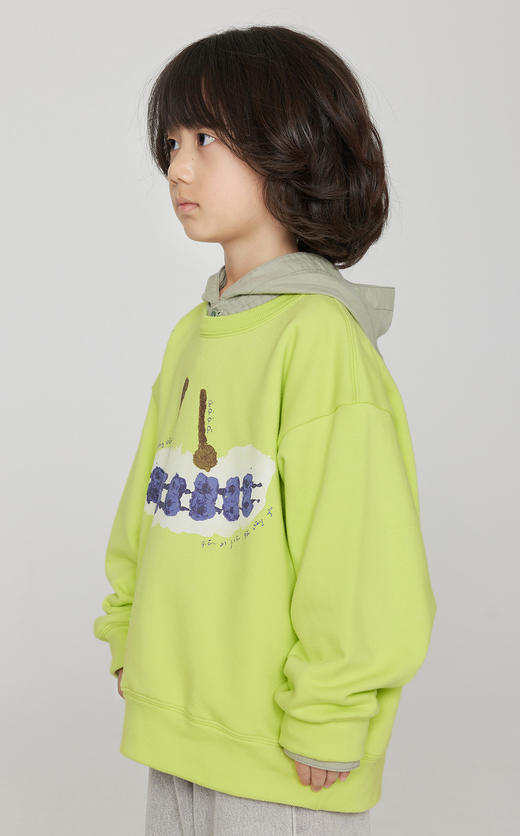 jnby  23年秋款  圆领套头卫衣  1N9411510 商品图3