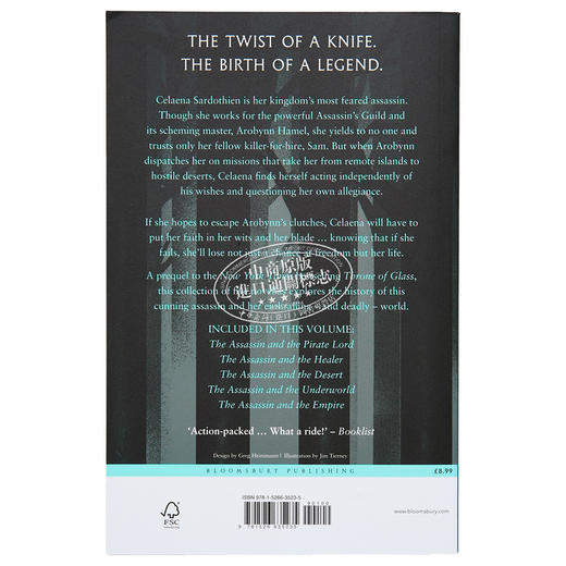 【中商原版】玻璃王朝 第8部 刺客刀锋 The Assassins Blade 英文原版 Sarah J Maas 经典奇幻小说 商品图1