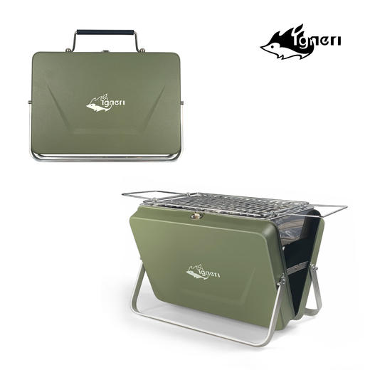 igneri小刺猬 户外便携折叠烤炉 商品图5