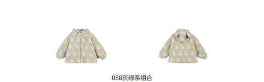 jnby   23年秋款  小熊耳朵连帽撞色摇粒绒仿皮草 1N9A12940 商品图10