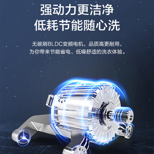 海尔（Haier）10KG滚筒洗衣机全自动家用大容量+10KG热泵干衣机56℃低温护衣洗烘套装XQG100-B06+HG100-06 商品图4