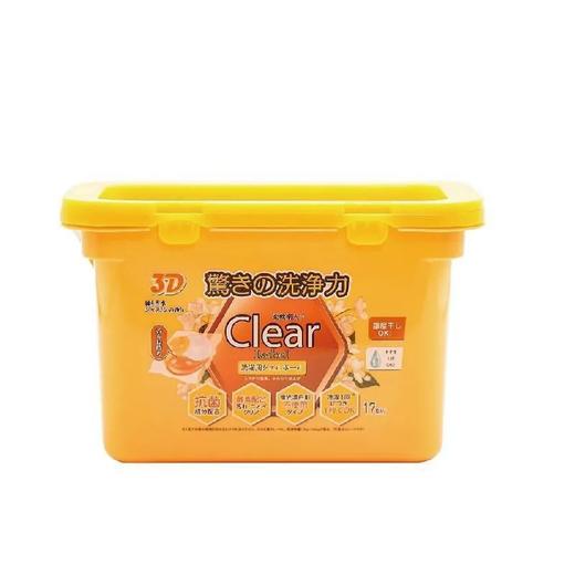 YUMIE由美枝Clear Isabel 3D三腔洗衣凝珠17颗莫离花舍香型洗衣球家庭装(效期2025年11月) 商品图8