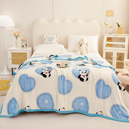 【品牌直发】加倍生活 雪貂绒四季毯 双面加绒 亲肤细腻 一毯多用 商品图4