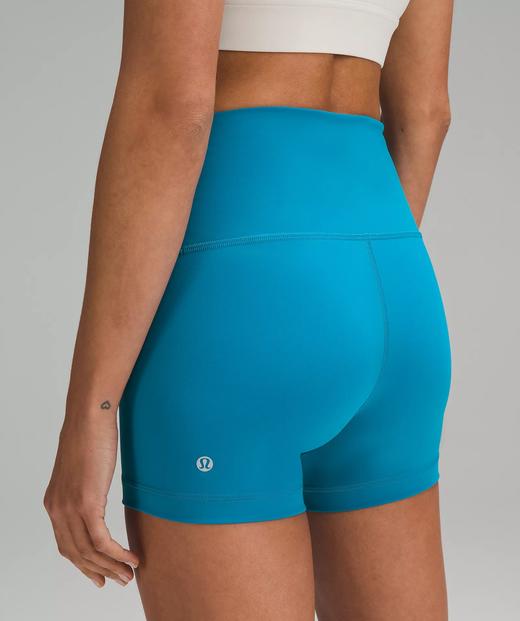 好折！断码了！Lululemon Wunder Train高腰4" 短裤骑行裤多色有折 商品图8