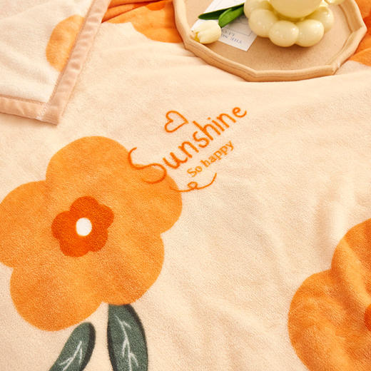 【品牌直发】加倍生活 雪貂绒四季毯 双面加绒 亲肤细腻 一毯多用 商品图3