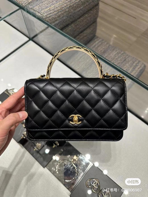 小香手提链条包   尺寸：24X22X8cm
尺寸：22X21X6.5cm
尺寸：17X10X3.5cm 商品图11