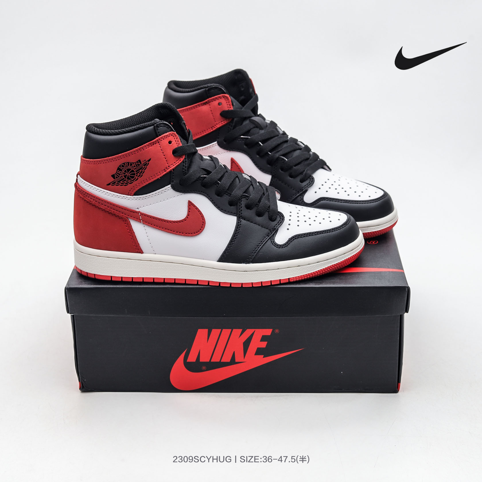 Nike Air Jordan1 AJ1 耐克乔丹1代高帮男女鞋