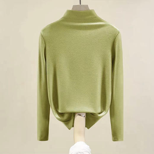 【女士打底衫秋冬必备】SCHIESSER德国舒雅女士半高领长袖打底衫里层轻磨毛，可打底可单穿保暖 最大尺码XXL30/21832Q 商品图3