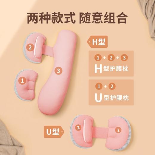 多功能孕妇枕护腰侧睡枕  孕托腹u型神器   孕期专用抱枕靠枕 商品图4