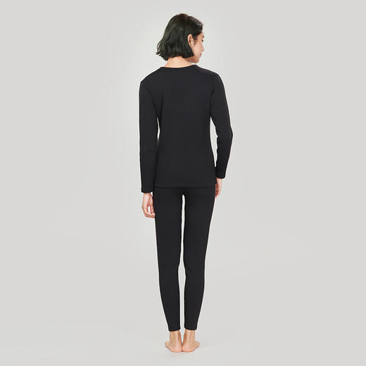 都市丽人强暖保暖衣女负15至负5度适穿不倒绒保暖衣加厚款套装秋衣秋裤新年本命年红品LW3BA1 商品图3