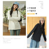 「三色可选！双面磨绒」开叉卫衣女秋冬季新款套头圆领长袖打底衫外衣休闲内搭上衣女 商品缩略图2