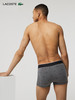Lacoste法国鳄鱼男装新款居家透气舒适纯色3条装平角内裤5H3411-10 商品缩略图3